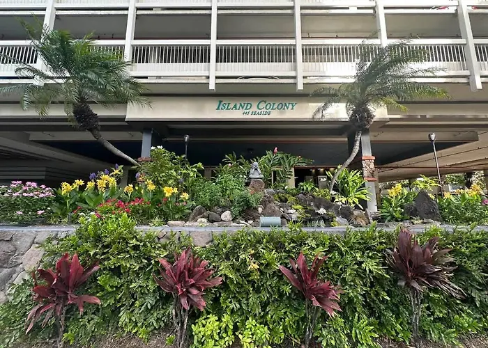 Relaxing Island Colony Waikiki High-Rise 1Br With Split Ac & Full Kitchen